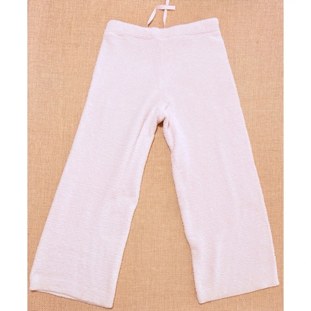 Softies Marshmallow Lounge Set‎ Womens Large Pink Reverse Seam Top Pants